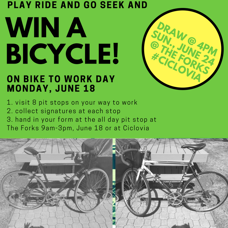 Bike to Work Day Winnipeg Bike Week Winnipeg